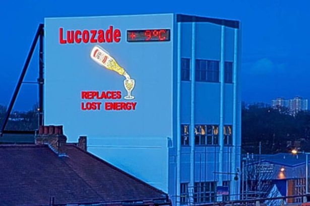 Brentford's iconic M4 Lucozade sign is back! Here's where you can see it once again