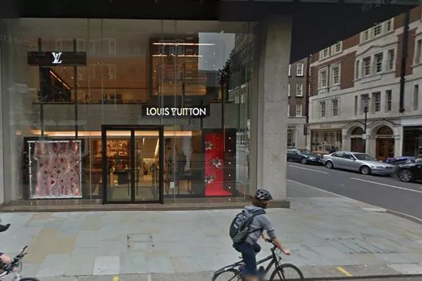 Louis Vuitton London Sloane Street Store in London, United